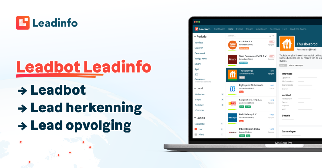 Leadbot - Lead herkenning - Lead opvolging