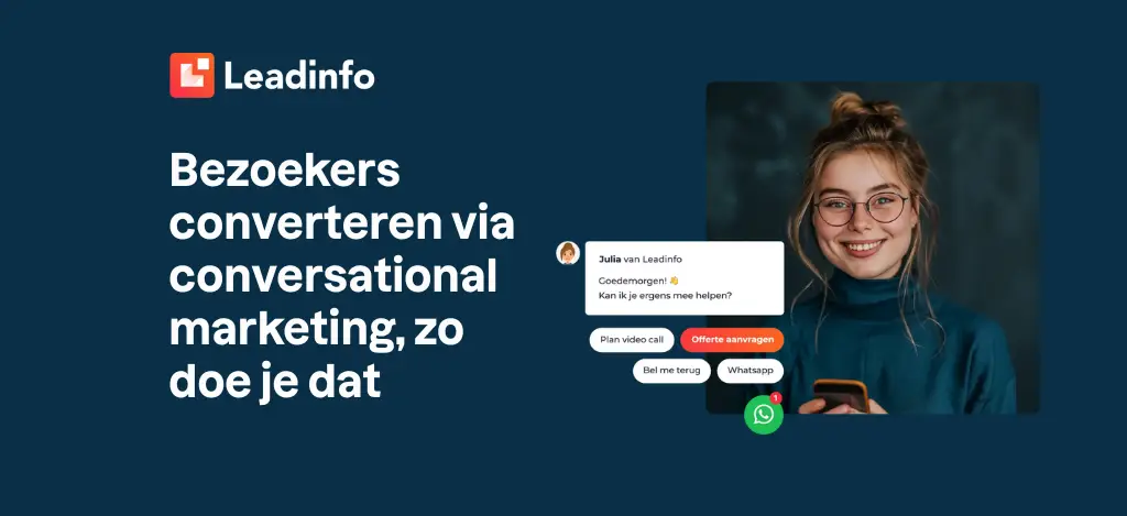 Bezoekers converteren via conversational marketing, zo doe je dat