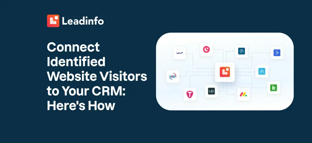Connect Identified Website Visitors to Your CRM: Here's How