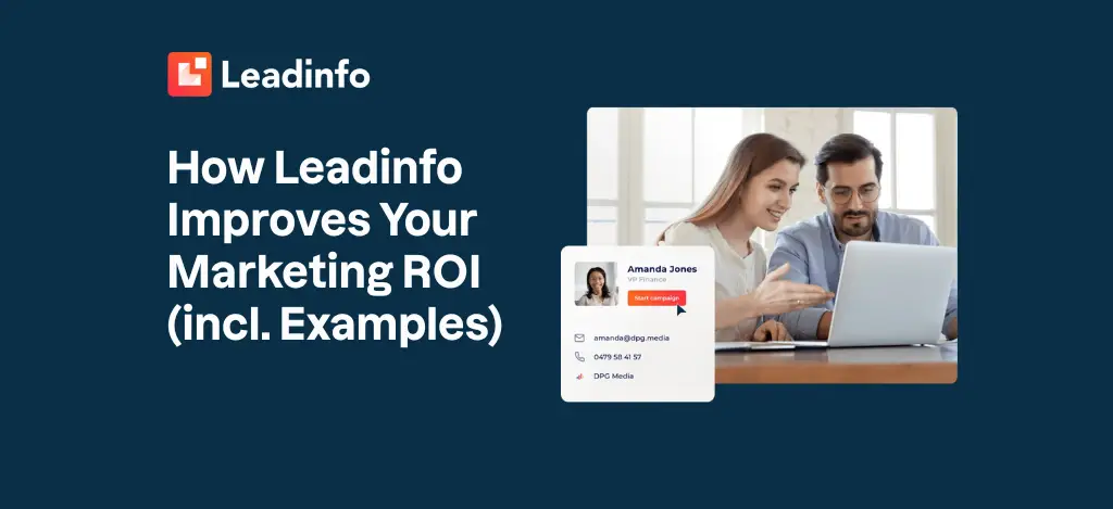 How Leadinfo Improves Your Marketing ROI (incl. Examples)