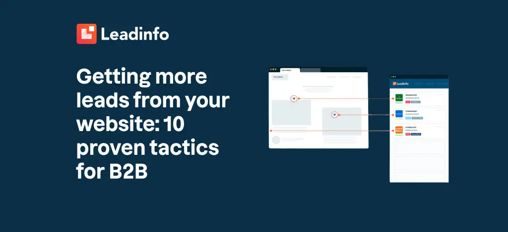 Getting more leads from your website: 10 proven tactics for B2B