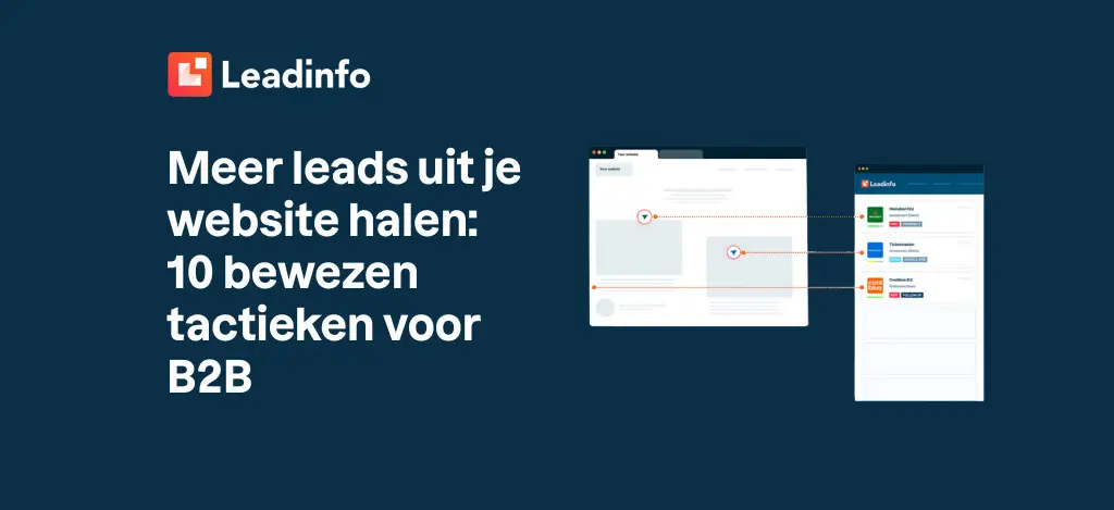 Meer leads uit je website halen: 10 bewezen tactieken voor B2B