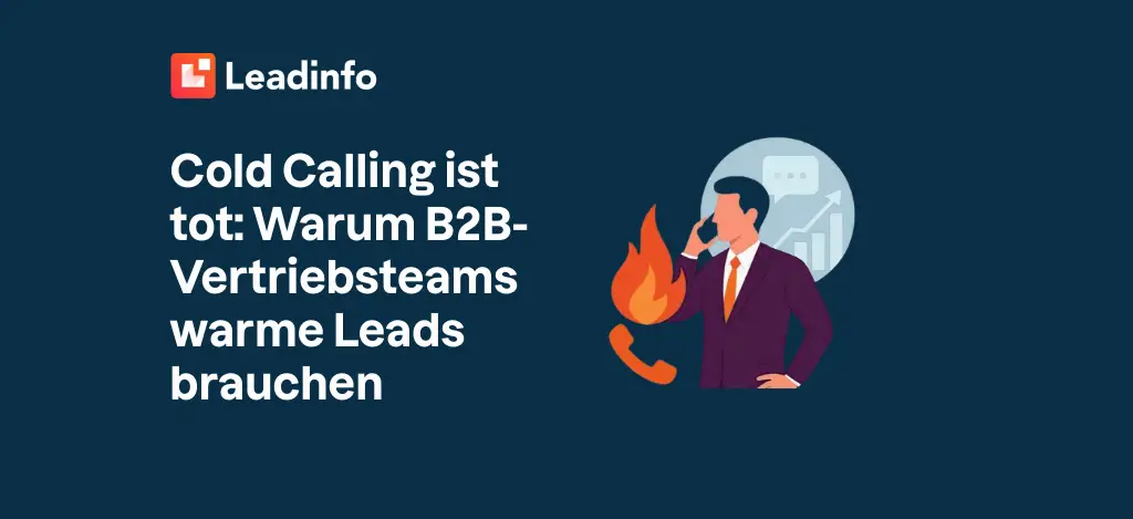 Cold Calling ist tot: Warum B2B-Vertriebsteams warme Leads brauchen