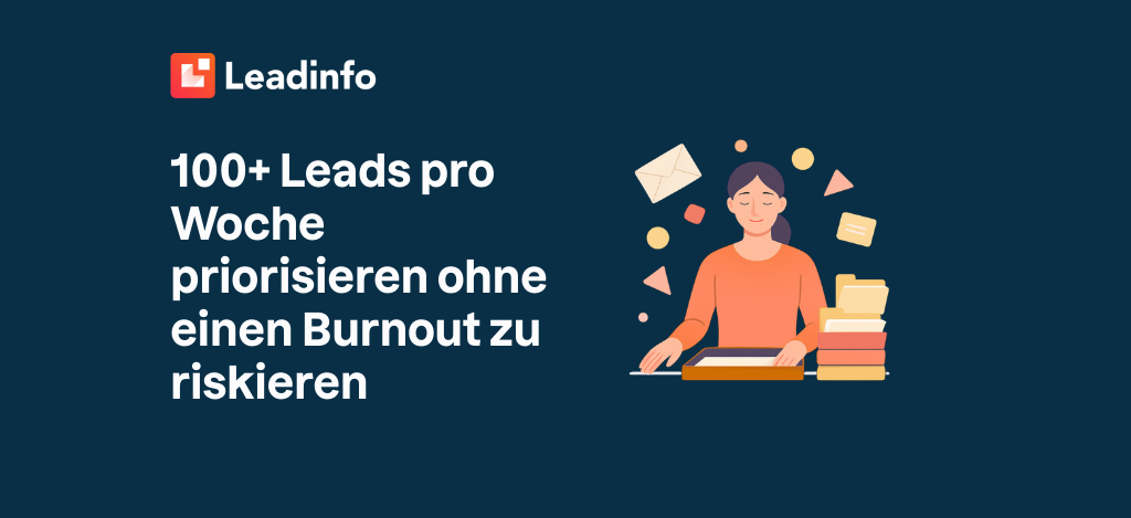 100+ Leads pro Woche priorisieren ohne einen Burnout zu riskieren